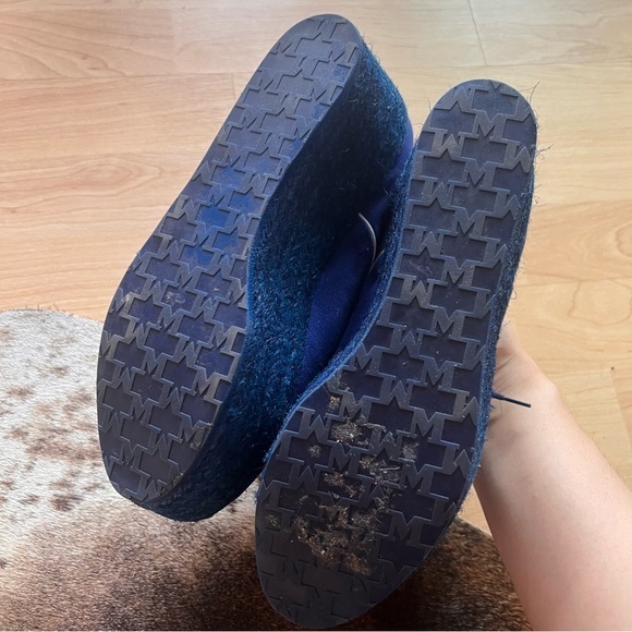 Missoni Blue Lace Up Espadrille Platform Shoes Women’s Size 6 - Picture 7 of 11